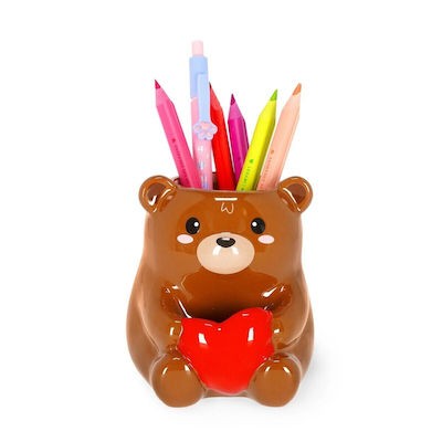 Legami Μολυβοθηκη Κεραμικη Desk Friends Teddy Bear